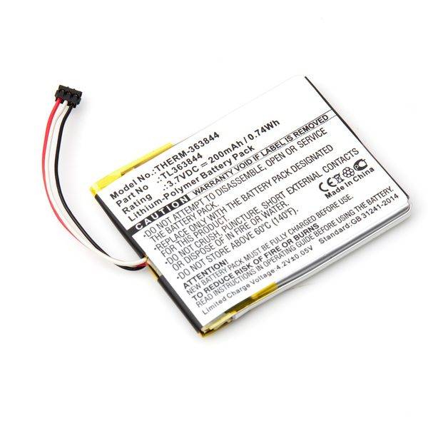 Dantona Thermostat Battery, NEST Learning 1st Gen, NEST T100577 NEST TL363844 THERM-363844